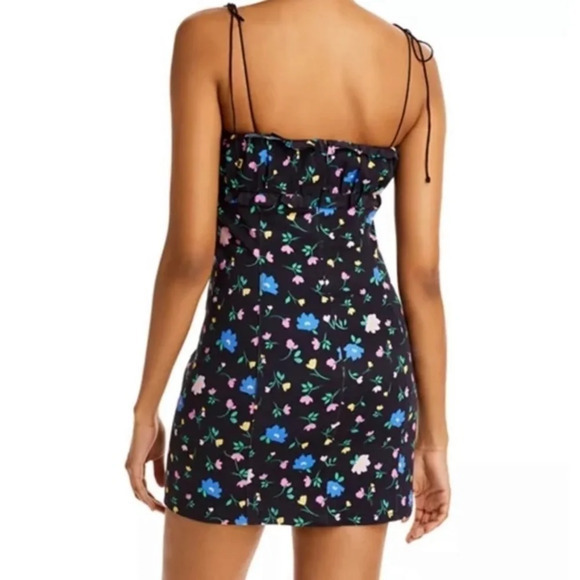 SOLD OUT RARE FOR LOVE AND LEMONS‎ ROBIN FLORAL MINI DRESS🍋 - Picture 5 of 11